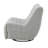 Oyster Chenille Glider Recliner With Swivel-891374279