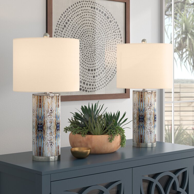 Mistana™ Dysart Glass Table Lamp & Reviews | Wayfair