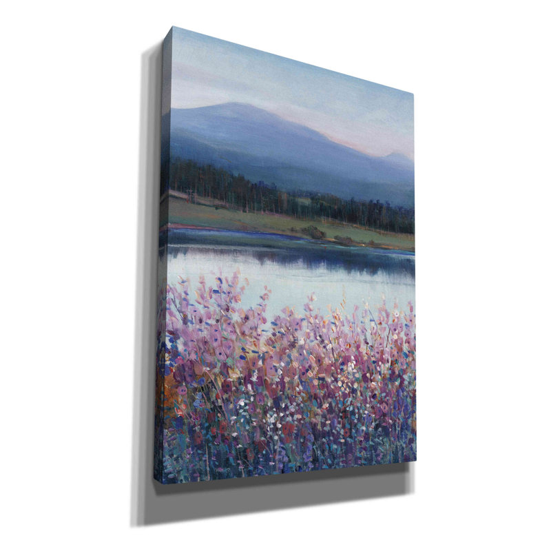 Lakeside Mountain I " Lakeside Mountain I " by Timothy O' Toole Painting Print, 26" H x 18" W x 0.75" D