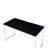 Tennos Chrome Finish Writing Desk-64032069