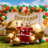 PVC Gazing Ball Mirror Ball for Party Yard Garden Shiny Ball Decoration Ornament Set-Gold