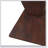 Geometric MGO Side Table With Twisted Hourglass Design And Wood-Like Finish, Durable And Versatile For Indoor And Outdoor Use-1178567282