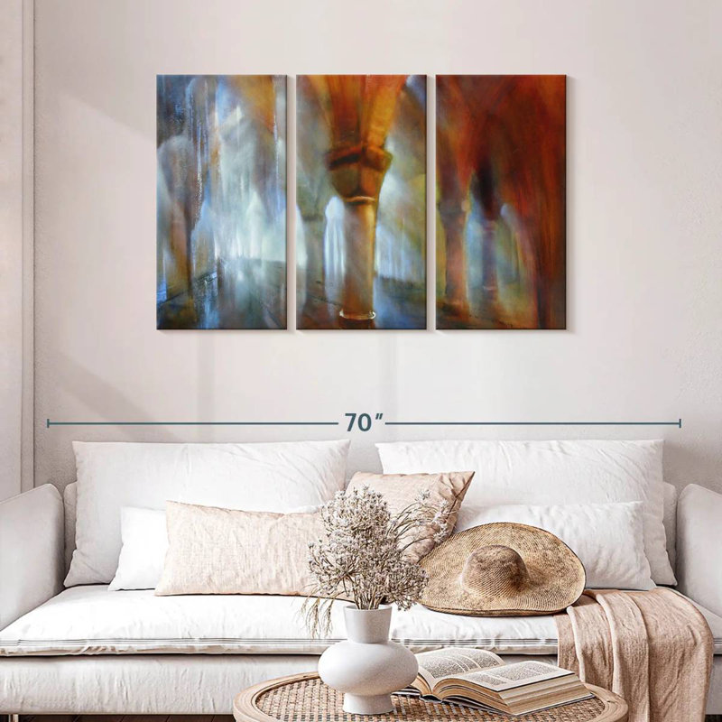 Lilie Portico, 28" H x 45" W