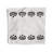 Mitesh Polyester No Pattern Square Napkin-1661520661