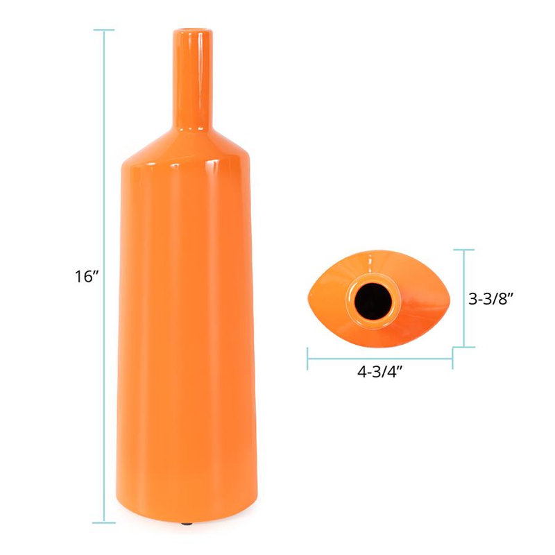 Vase Kynlea, Hauteur totale - 16 po 
