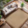 Beige/Brown Geometric Indoor/Outdoor Rug