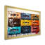 Popart Cassette Tapes IV, reproduction d'art sur toile encadrée-583917384-583917391