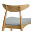 Ensemble de 2 chaises rétro en bois d'hévéa avec dossier ergonomique et coussins moelleux-657876803-657876805-657876806