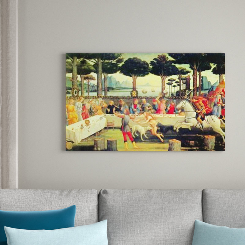 Sandro Botticelli - Wrapped Canvas Print
