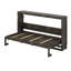 Twin Size Murphy Bed, Hidden Wall Bed Cabinet With LED Light-78203078