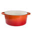 Living And Home Cast Iron Round Dutch Oven-123286305-123286304