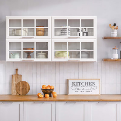 59" Laundry Room Cabinets Wall Mounted