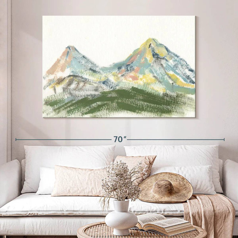 Alvord Mont Ararat, H 34 po x l 51 po