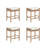 Backless Boucle Bar Stool-1066336260