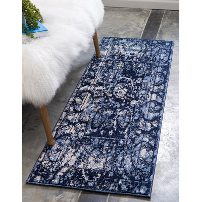 Tapis bleu Lesa