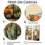 «Desert mexicain Serenity 2», art mural vert-1739571564-1739571565-1739571563