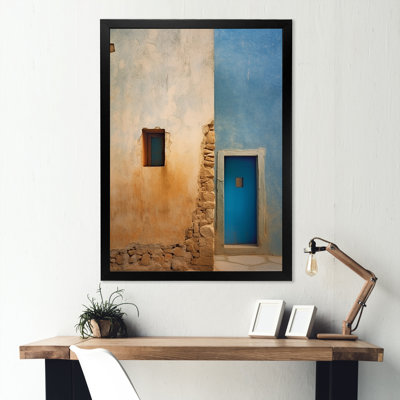 Paysage industriel minimaliste IV sur toile
