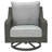 Erdita Swivel Wicker Outdoor Lounge Chair