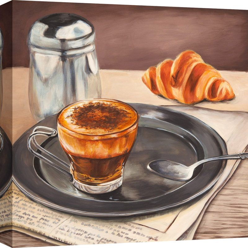 Mocaccino & News by Sandro Ferrari - Wrapped Canvas Print, 70cm H x 70cm W x 4cm D