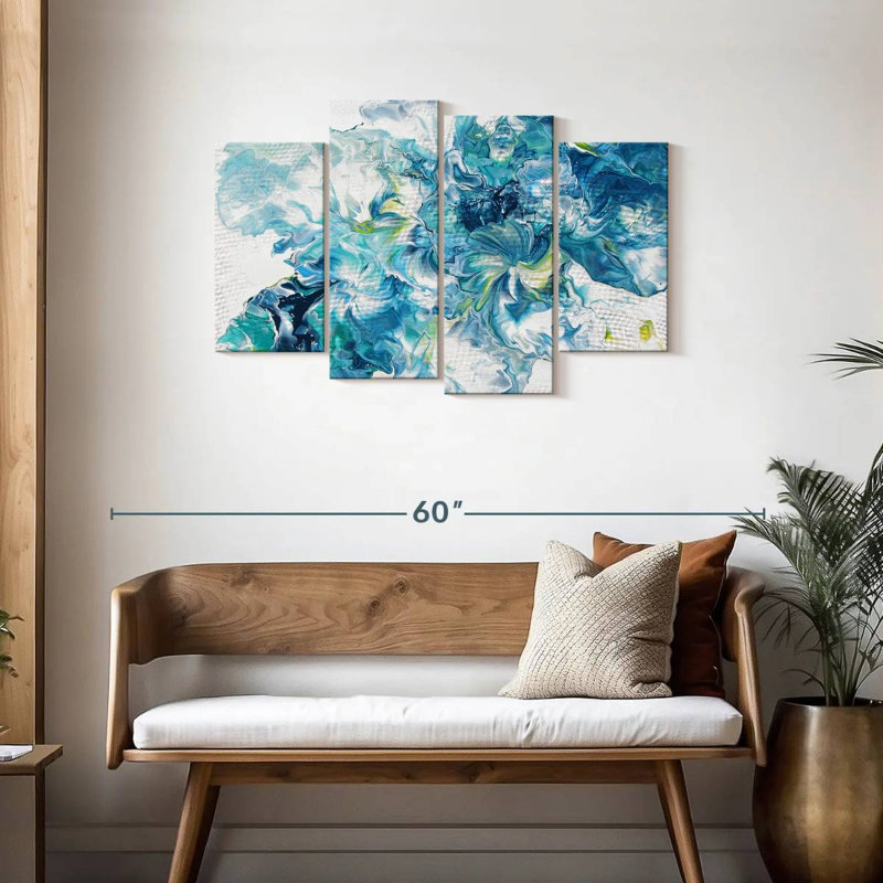 Avery abstrait versant VI, H 27 po x l 43 po
