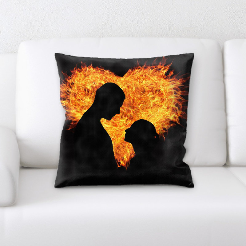 Coussin décoratif cardiaque