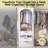 47.24"-125.98" W Closet System With Drawers and Adjustable Rods