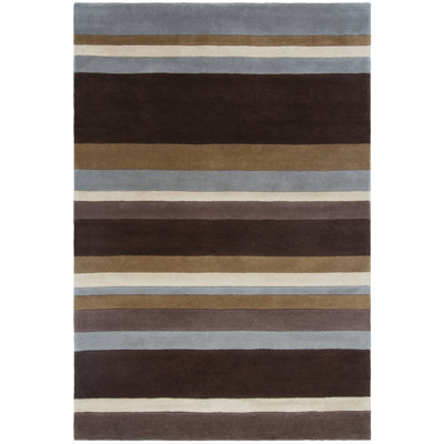 Ates Wool Striped Indoor Rug