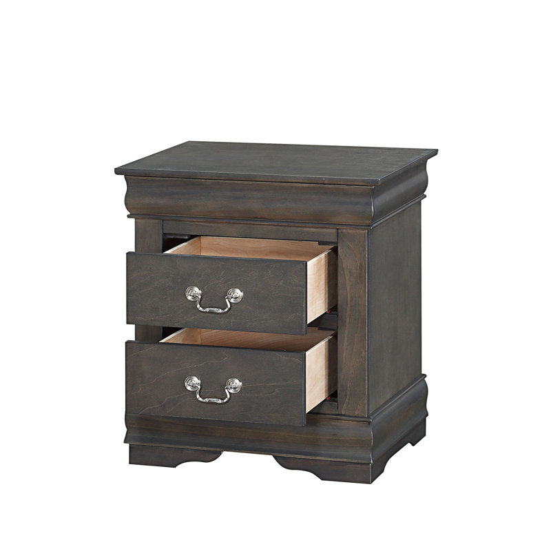 Bedside Table, Simple Bedside Table Bedside Table, Dark Gray