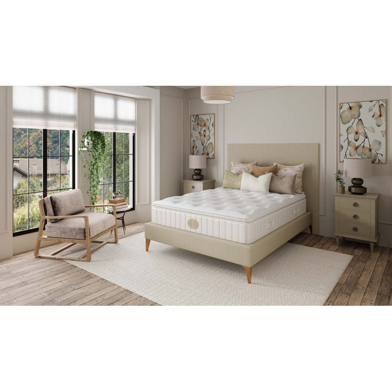 Timeless 15'' Plush Pillow Top Innerspring Mattress, King