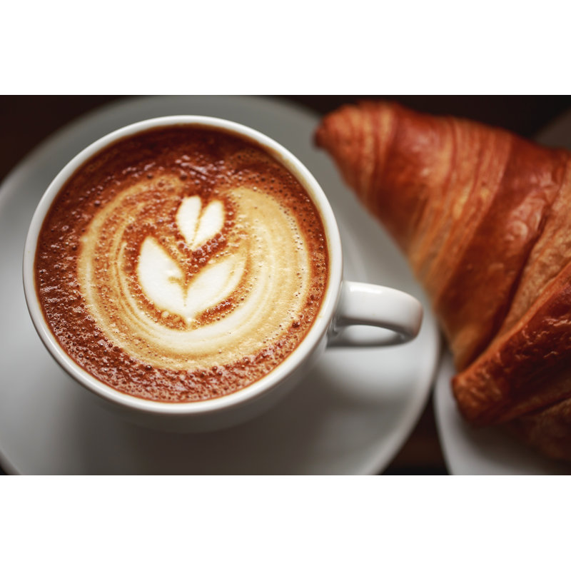 Cappuccino - photographie sur toile tendue, L 30 po x H 20 po