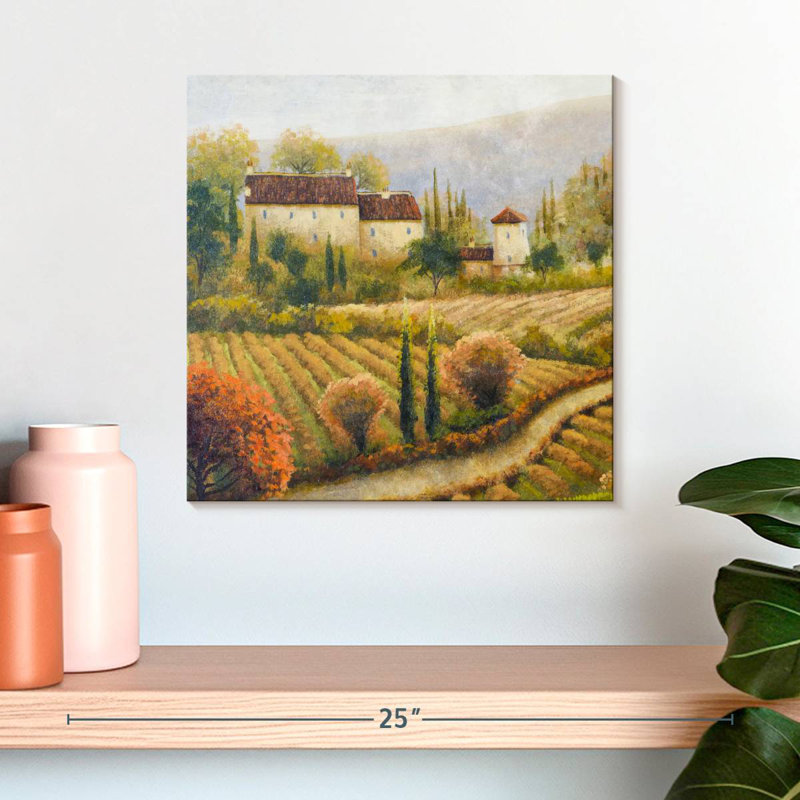 Yarlin Tuscany Vineyard I, H 16 po x l 16 po