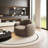 Semi-circular curved light luxury sofa