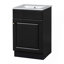 Meuble-lavabo de 20 po avec lavabo, meuble-lavabo avec tablette de porte et tablette réglable-2054580771