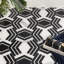 Mezzo 11x18 Polished Calacatta Marble Mosaic Tile-1392186641