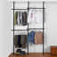 Aatika Adjustable Telescopic Clothing Rail Double-498323808
