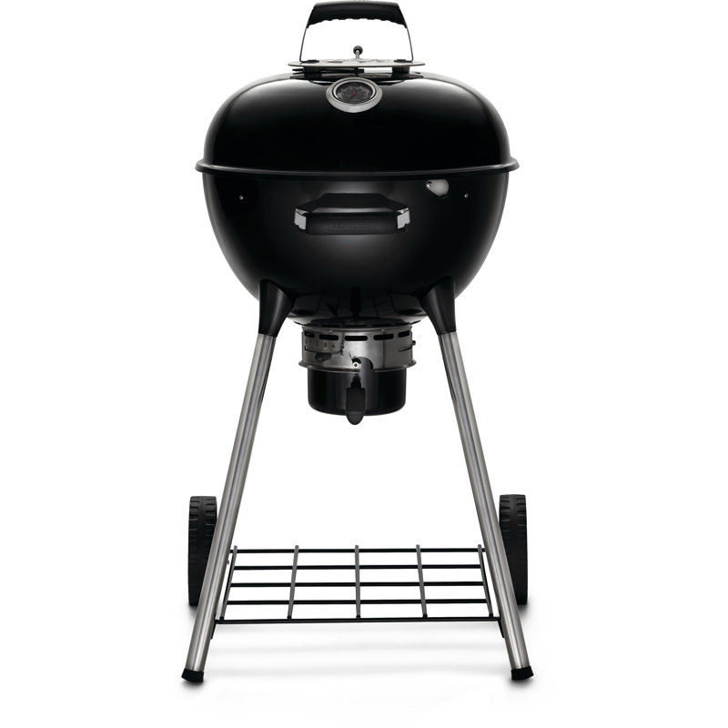 Napoleon NK18-inch Charcoal Kettle Grill, Black