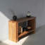 Console de style moderne en bois massif.-1748804706