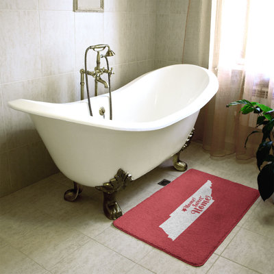 Tapis pour salle de bain à la maison