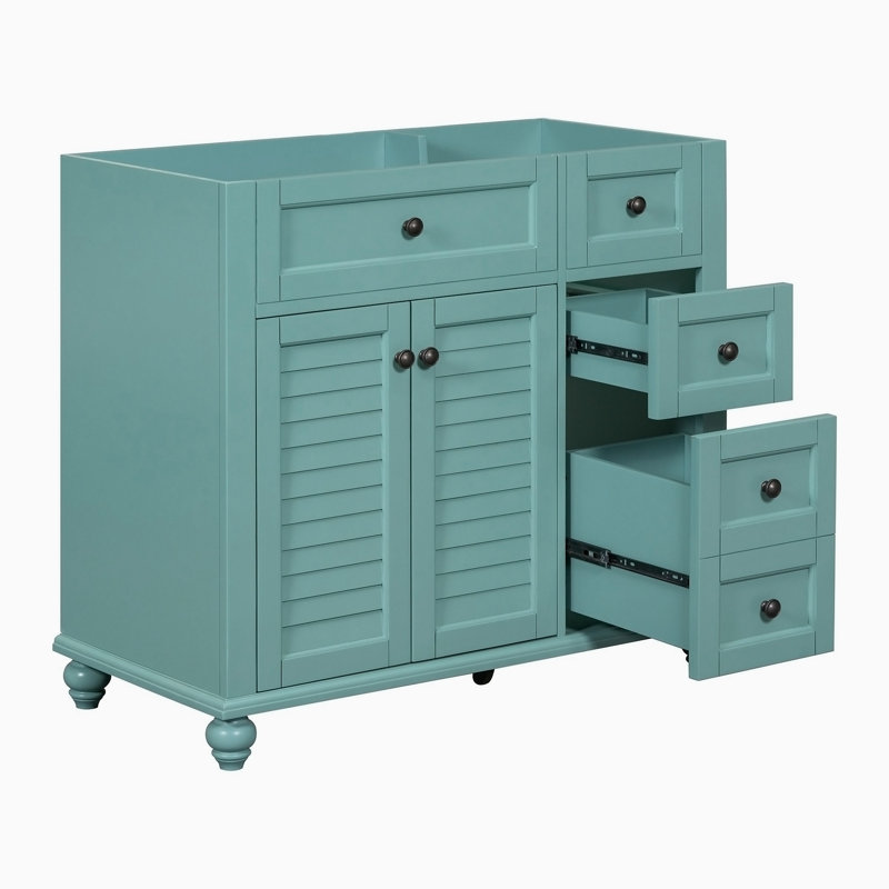 35.40'' Single Bathroom Vanity Base Only