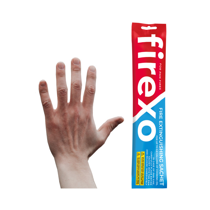 Paquet de 4 sachets d'extincteur Firexo