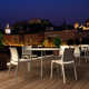 Burt 47'' Synthetic Laminate Outdoor Dining Table