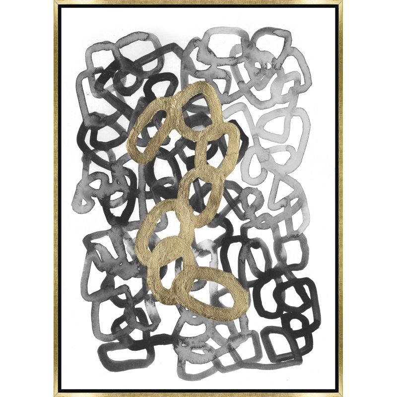 «Un Breakable I» par Nicole White - reproduction de cadre photo simple, H 51,5 po x l 37,5 po