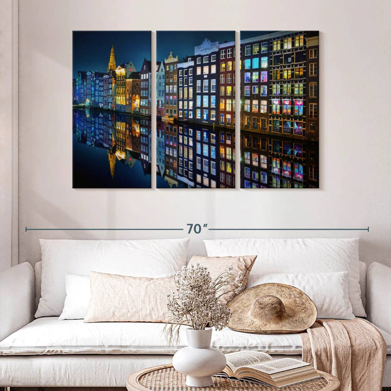 Amsterdam Mirror, 32" H x 50" W