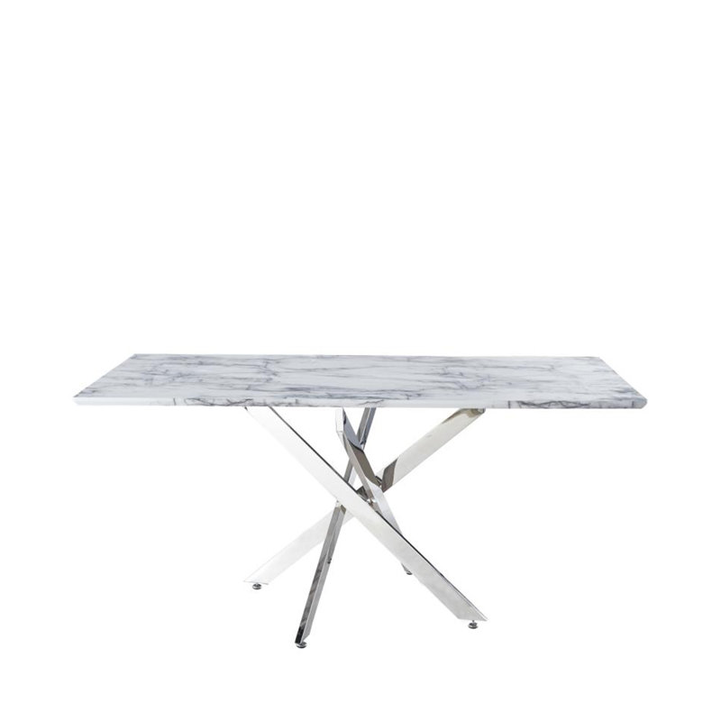 Fraire Metal Base Dining Table