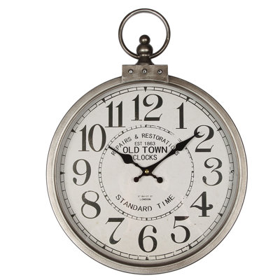 Lorine Metal Wall Clock