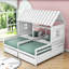 Lit simple en bois avec 2 tiroirs Campeon-773552541