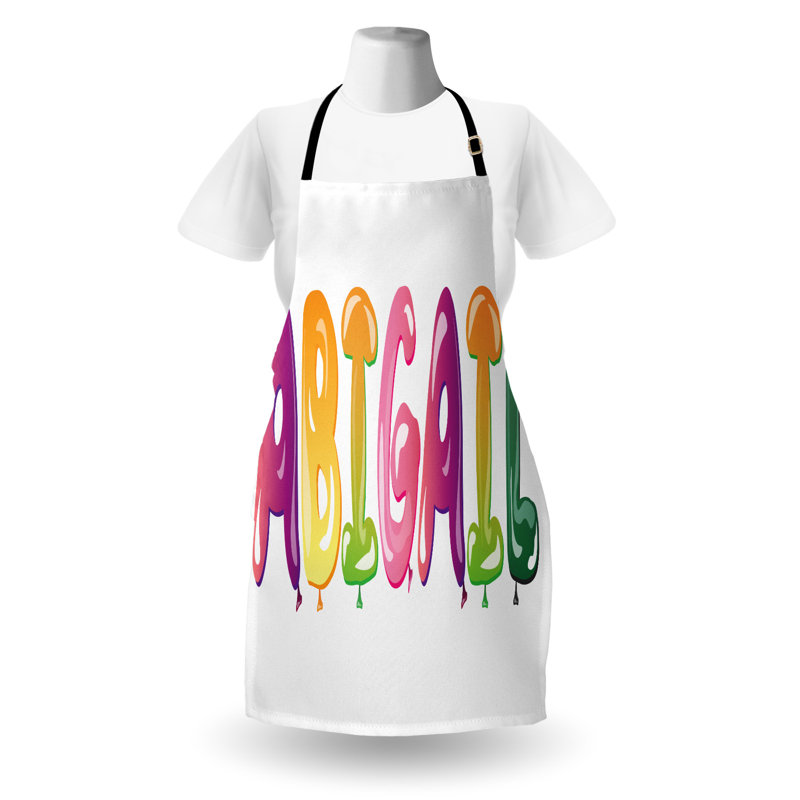 No Pattern Bib Apron