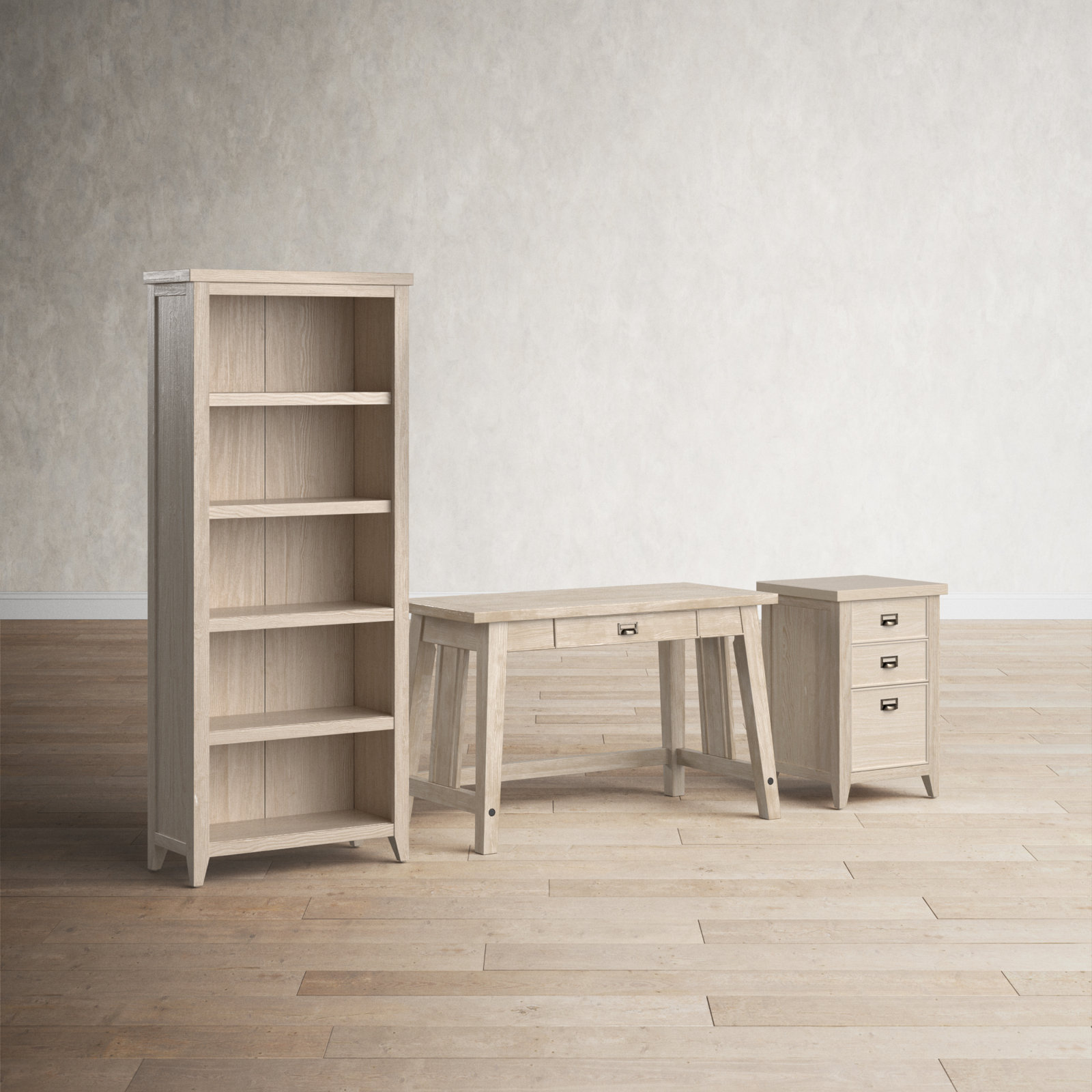 Office Set, Light Brown