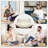 Oversized Double Bean Bag Lounge Sofa Couch
