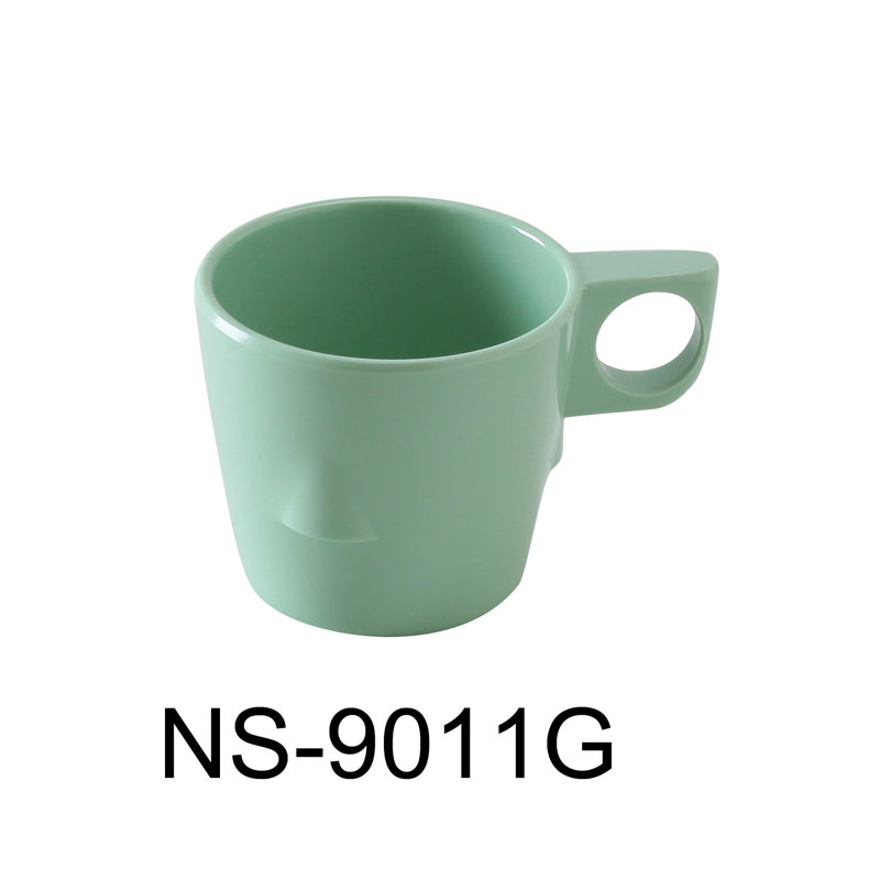 Tasse à thé en mélamine Nessico, Vert